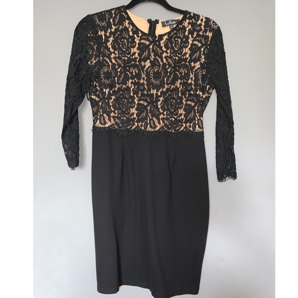 Lace Black Dress